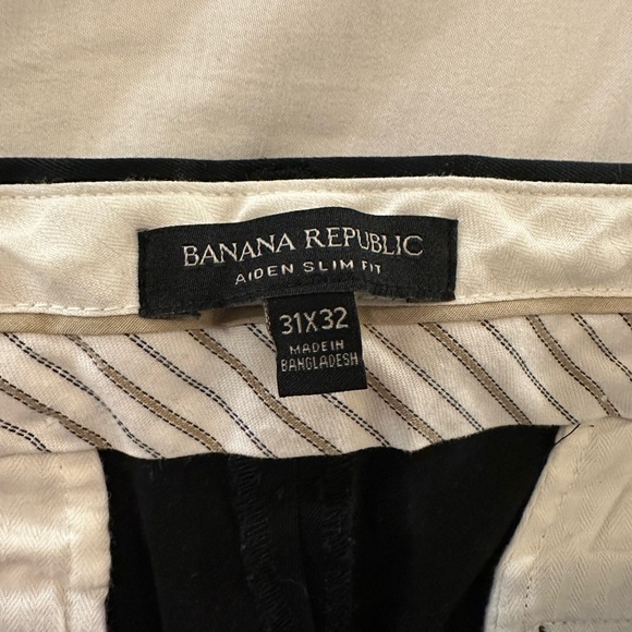 Men’s navy Banana Republic Chinos size 31 x 32 - Picture 3 of 3
